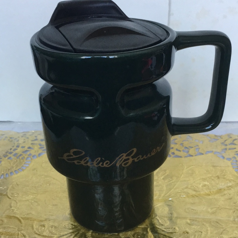 Eddie Bauer thermal mug/coffee cup with lid